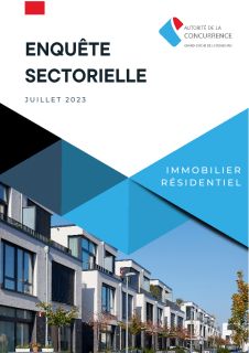 Rapport d’enquête sectorielle dans le secteur de l’immobilier résidentiel