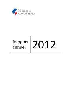 Rapport annuel,Rapport annuel 2012, Rapport annuel, Rapport annuel 2012