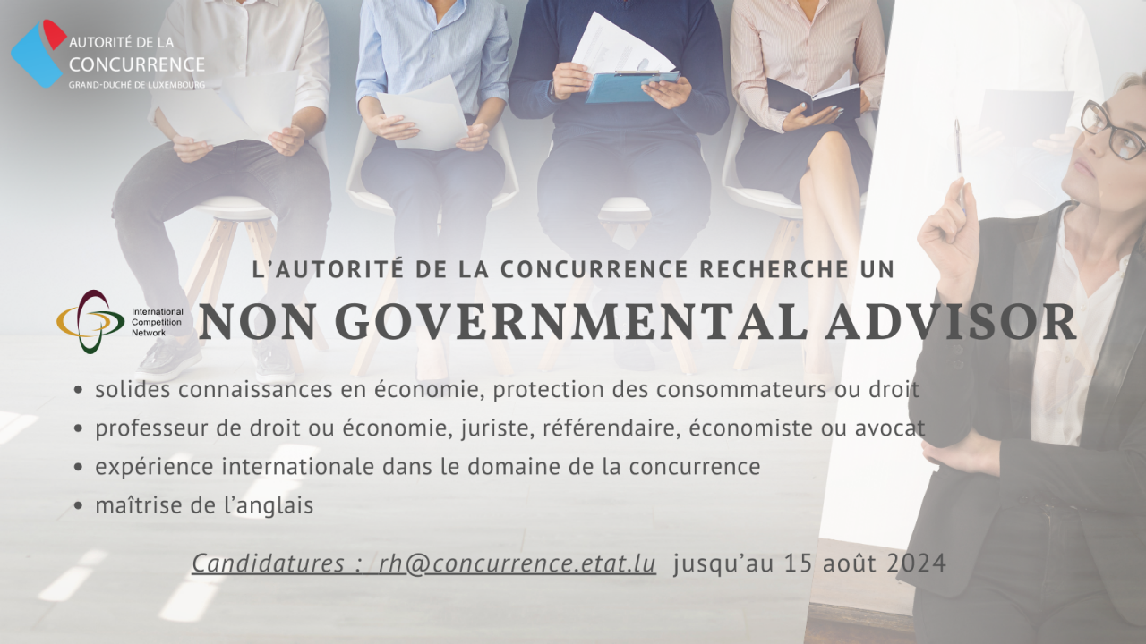 Actualités Page 1 Autorité de la concurrence Luxembourg