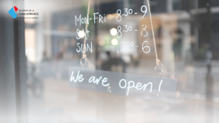 Horaires d'ouverture d'un commerce